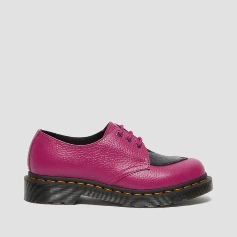 NWT Rare Dr. Doc Martens 1461 Amore Heart Leather Oxford Shoes Pink Size 10 - Picture 11 of 13